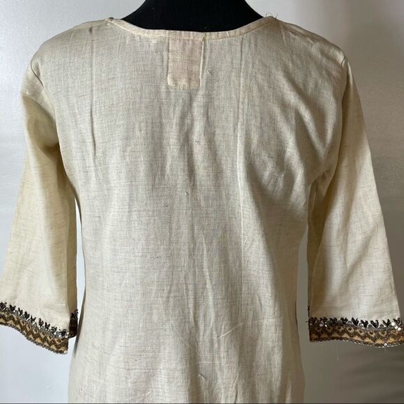 Taruni Indian Style Tunic Dress Sz M - Picture 6 of 16